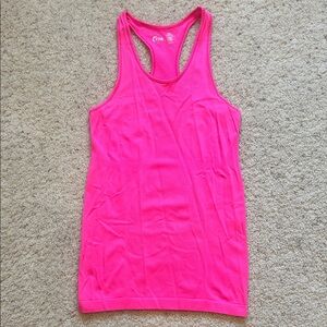 Zyia hot pink copper charged tank